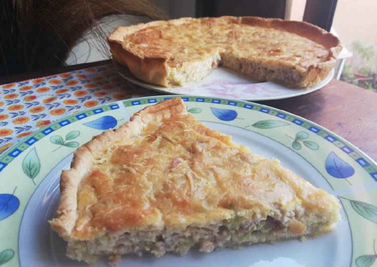 Quiche de carne picada 🥧