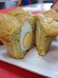 MUFFIN SALATI AL PESTO CON SORPRESA 🐣