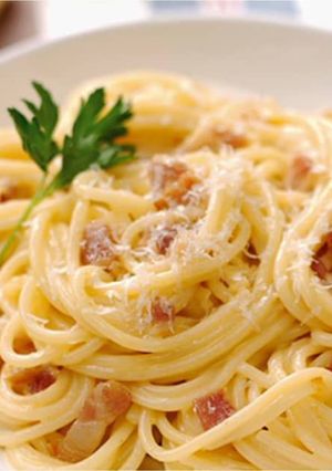 Una foto de Fideos a la Romana