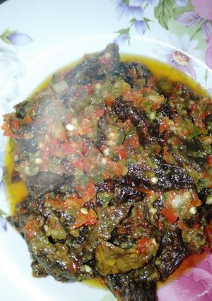 Foto resep Paru goreng sambal