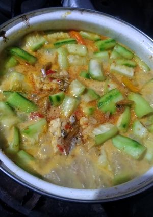 Foto resep Sayur Oyong Santan