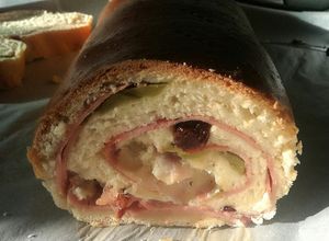Una foto de Pan de Jamón