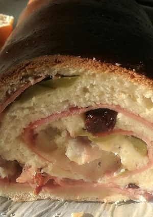 Una foto de Pan de Jamón