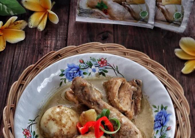 Opor Ayam Bumbu Poyah