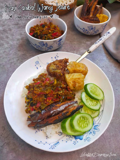 Foto resep Nasi Sambal Wangi Jemire (daun Jeruk, kemangi, sere)