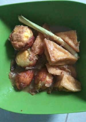 Foto resep Balado tahu telur simple