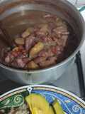 Cazuela de frijoles rojos