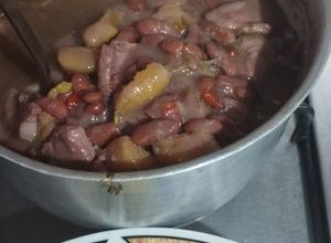 Una foto de Cazuela de frijoles rojos