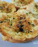 Pan de ajo y perejil en airfryer