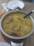 Arroz con judías y nabo