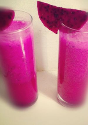 Foto resep Dragon fruit juice