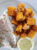 Dourada ao sal na slow cooker