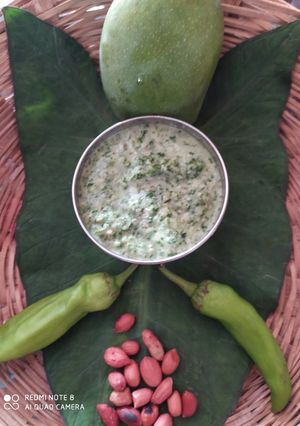 લીલી ચટણી રેસીપી મુખ્ય ફોટો