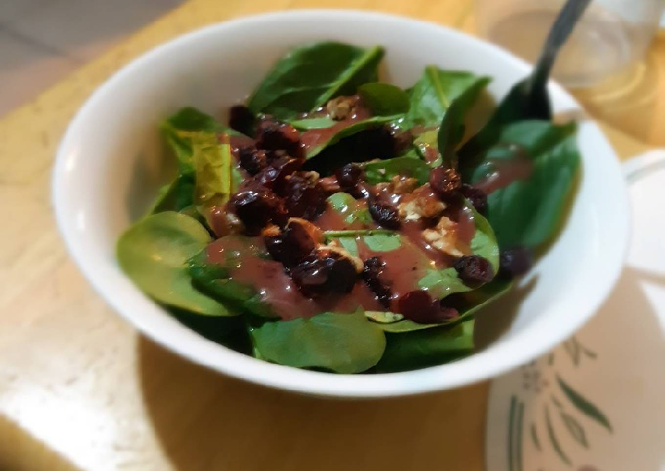 Ensalada de espinaca