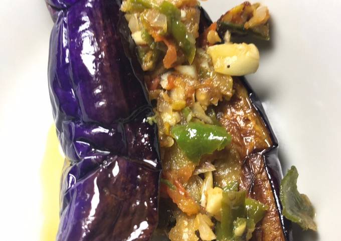 Ternyata ini loh! Resep membuat Terong ungu dengan teri sambal cabe hijau yang nikmat