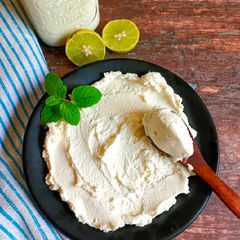 A picture of Homemade Cream Cheese.