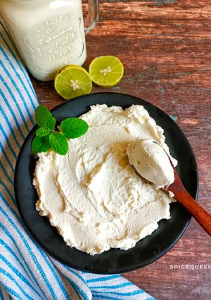 A picture of Homemade Cream Cheese.