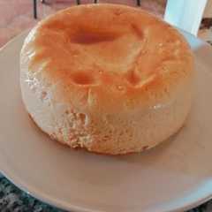 Una foto de Flan de coco