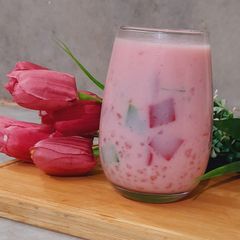 A picture of Refreshing Sago Drink for Ramadan/Summer.