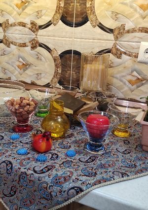 عکسی از دستور سفره هفت سین ما