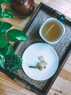 Gambar Teh halia lemon