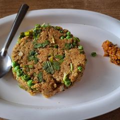 A picture of Multigrain bread upma.