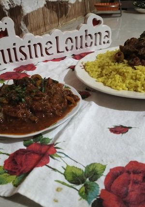 صورة لوصفة قوانص الدجاج والكبد بالارز