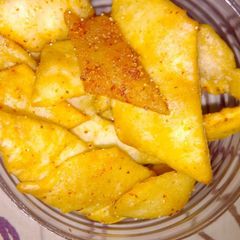 A picture of Semolina namakpara.