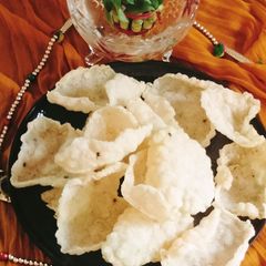 A picture of Sabudana papad.