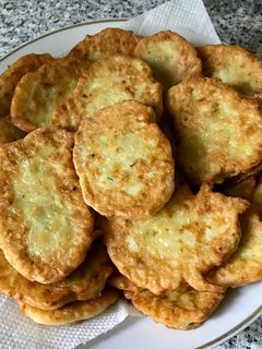 Фото Кабачковые оладьи.