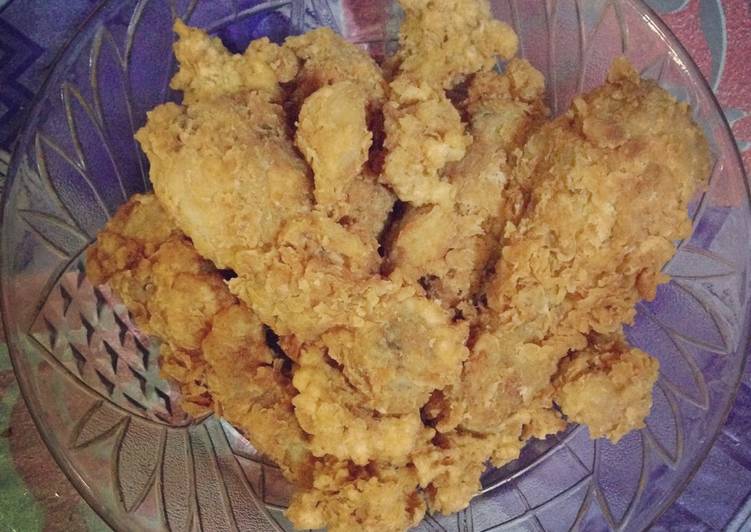 Ayam Ala kfc super duper krez bunda Arkha