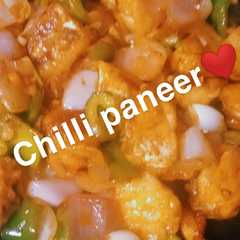 A picture of Chilli paneer.