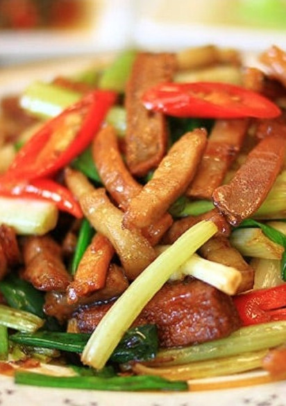 客家小炒 的食譜成品照片