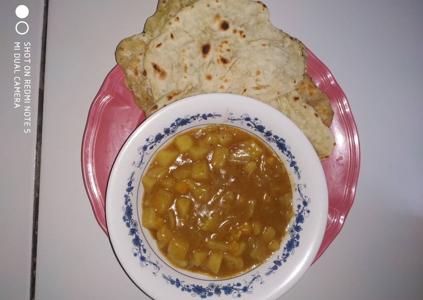Curry dan parata ala ramadhan