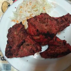 A picture of Barbeque chicken#kidsrecipechallenge.