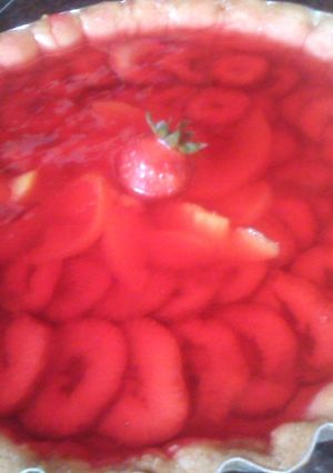 Una foto de Tarta de frutillas