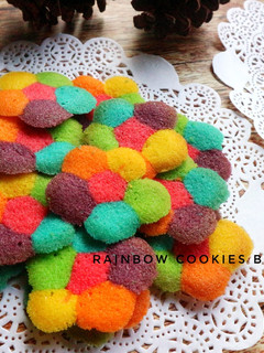 Foto resep Rainbow Cookies (Lidah Kucing Pelangi)