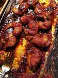 BBQ Bacon Wrapped Shrimp