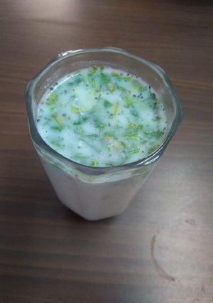 A picture of Masala chas(buttermilk).