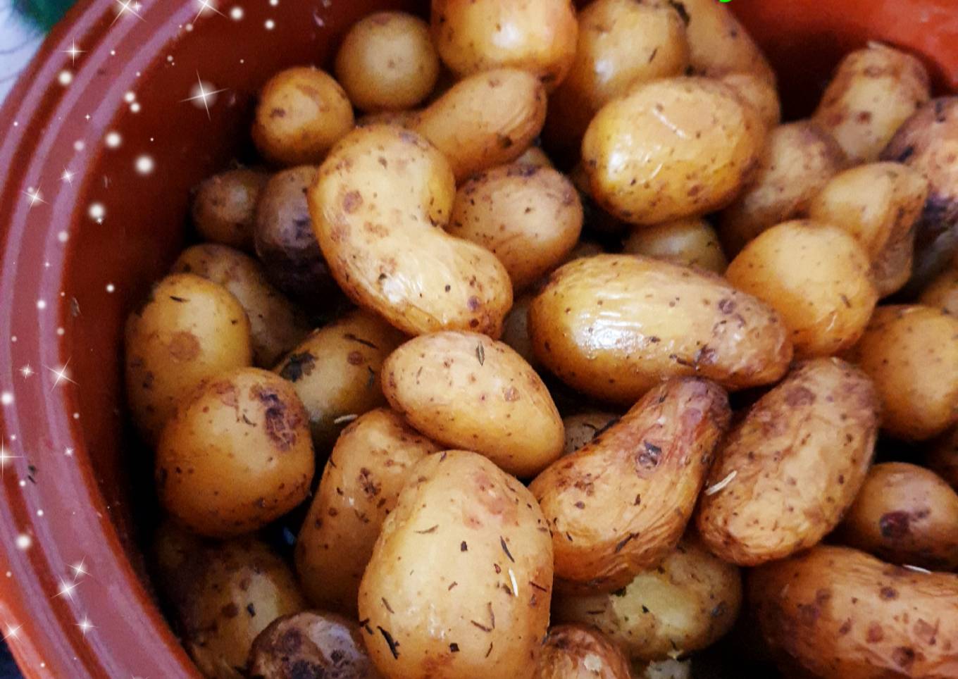 Pommes de terre grenailles au four 😋