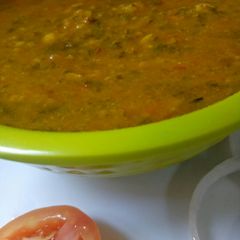 A picture of Sindhi sai bhaji.