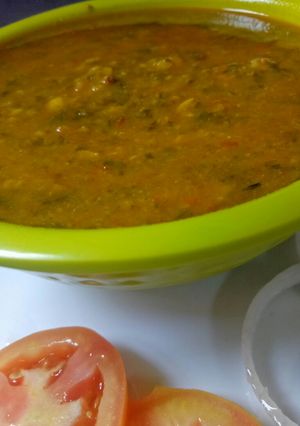 A picture of Sindhi sai bhaji.