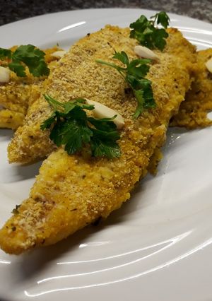 Una foto de Filetes de abadejo al horno
