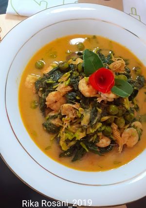 Foto resep Sayur Manado Daun Ubi dan Bunga Pepaya