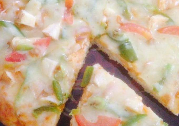 Garden pizza
