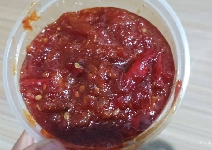 Anti Ribet, Memasak Sambal tomat pedas manis (khas lidah solo) Praktis