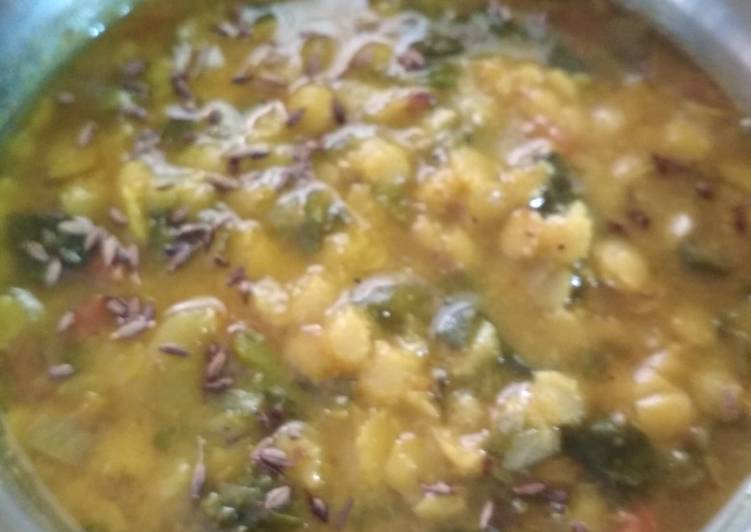 How to Make Favorite Palak wali daal