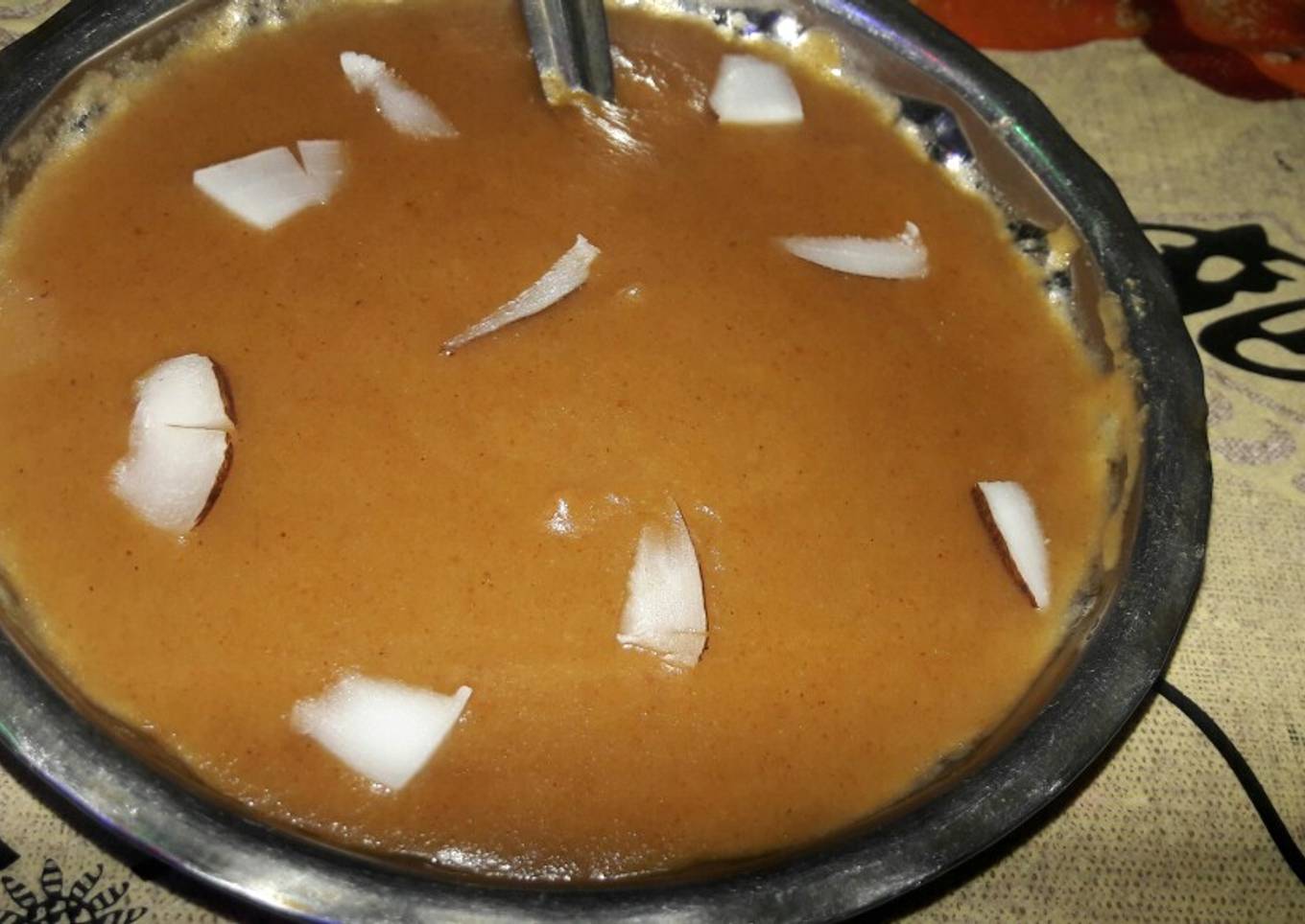 Besan pudding (Halwa)