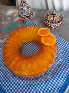 عکسی از دستور کیک پرتقالی