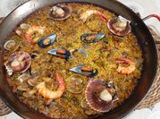 A picture of shrimp broth